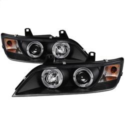 Spyder Auto Projector Headlights - LED Halo - Black - High H1 - Low H1 for 1996-2002 BMW Z3 - 5009081 - (2002 2001 2000 1999 1998 1997 1996)