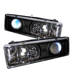 Spyder Auto Projector Headlights - Black d for 1988-1991 GMC V3500 - 5009289 - (1991 1990 1989 1988)