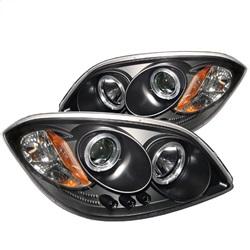 Spyder Auto Projector Headlights - LED Halo - LED - Black - High H1 - Low H1 for 2010-2010 Chevrolet Cobalt SS - 5009326 - (2010)