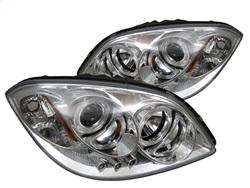 Spyder Auto Projector Headlights - LED Halo - LED - Chrome - High H1 - Low H1 for 2010-2010 Chevrolet Cobalt Base - 5009333 - (2010)