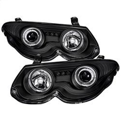 Spyder Auto Projector Headlights - LED Halo - LED - Black - High H1 - Low H1 for 1999-2004 Chrysler 300M - 5009432 - (2004 2003 2002 2001 2000 1999)