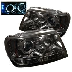 Spyder Auto Projector Headlights - LED Halo - LED - Smoke - for 2004-2004 Jeep Grand Cherokee Special Edition - 5011169 - (2004)