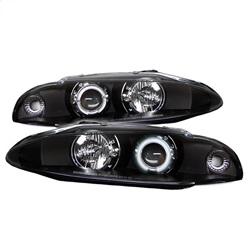 Spyder Auto Projector Headlights - CCFL Halo - Black - High H1 - Low H1 for 1997-1999 Mitsubishi Eclipse GSX - 5011459 - (1999 1998 1997)