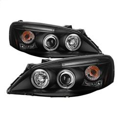 Spyder Auto Projector Headlights - LED Halo - LED - Black - High H1 - Low H1 for 2008-2008 Pontiac G6 GT - 5011596 - (2008)