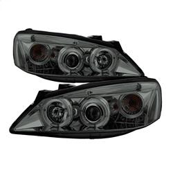 Spyder Auto Projector Headlights - LED Halo - LED - Smoke - High H1 - Low H1 for 2008-2008 Pontiac G6 GT - 5011619 - (2008)