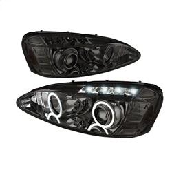 Spyder Auto Projector Headlights - LED Halo - LED - Smoke - High H1 - Low H1 for 2004-2008 Pontiac Grand Prix - 5011688 - (2008 2007 2006 2005 2004)