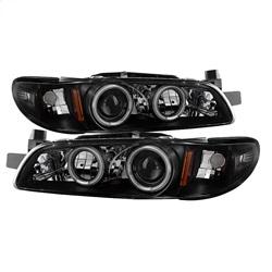 Spyder Auto 1PC Projector Headlights - CCFL Halo - Black - High 9005 - Low H1 for 1997-2003 Pontiac Grand Prix - 5011695 - (2003 2002 2001 2000 1999 1998 1997)