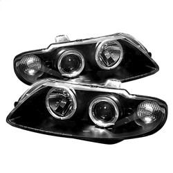 Spyder Auto Projector Headlights - LED Halo - LED - Black - High H1 - Low H1 for 2004-2006 Pontiac GTO - 5011749 - (2006 2005 2004)