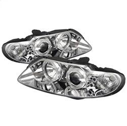 Spyder Auto Projector Headlights - LED Halo - LED - Chrome - High H1 - Low H1 for 2004-2006 Pontiac GTO - 5011756 - (2006 2005 2004)