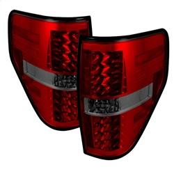 Spyder Auto LED Tail Lights - Red Smoke for 2011-2011 Ford F-150 Lariat Limited - 5012012 - (2011)