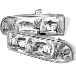 Spyder Auto Crystal Headlights - Chrome for 2001-2001 Chevrolet Blazer Xtreme - 5012432 - (2001)