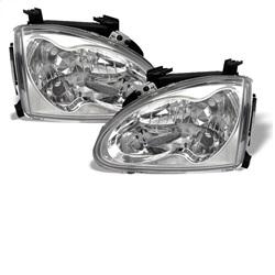 Spyder Auto Crystal Headlights - Chrome for 1993-1997 Honda Civic del Sol - 5012593 - (1997 1996 1995 1994 1993)