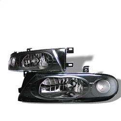 Spyder Auto Crystal Headlights - Black for 1993-1993 Nissan Altima GXE - 5012630 - (1993)