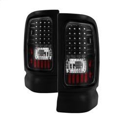 Spyder Auto LED Tail Lights - Black for 1994-2002 Dodge Ram 3500 - 5012777 - (2002 2001 2000 1999 1998 1997 1996 1995 1994)