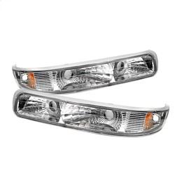 Spyder Auto Amber Bumper Lights - Euro for 1999-2002 Chevrolet Silverado 1500 - 5014764 - (2002 2001 2000 1999)