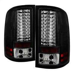 Spyder Auto LED Tail Lights - Black for 2014-2014 GMC Sierra 3500 HD - 5014948 - (2014)