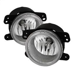 Spyder Auto OEM Fog Lights with Switch - Clear for 2005-2008 Dodge Magnum - 5015372 - (2008 2007 2006 2005)