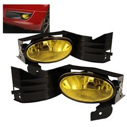 Spyder Auto OEM Fog Lights with Switch- Yellow for 2008-2009 Honda Accord EX-L Coupe - 5015426 - (2009 2008)