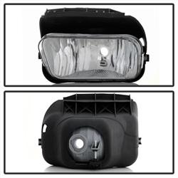 Spyder Auto Fog Lights wo/switch - Clear for 2002-2006 Chevrolet Avalanche 2500 - 5015471 - (2006 2005 2004 2003 2002)