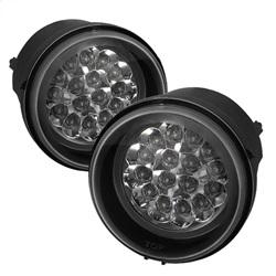 Spyder Auto LED Fog Lights with Switch - Clear for 2007-2011 Dodge Nitro - 5015563 - (2011 2010 2009 2008 2007)