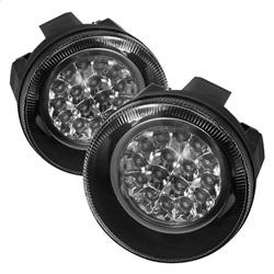 Spyder Auto LED Fog Lights with Switch - Clear for 2004-2004 Dodge Dakota SLT Plus Crew Cab Pickup - 5015570 - (2004)