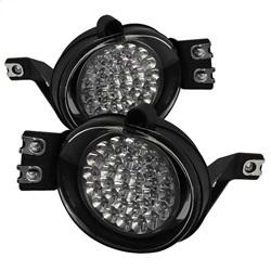 Spyder Auto LED Fog Lights with Switch - Clear for 2004-2005 Dodge Ram 1500 ST - 5015600 - (2005 2004)