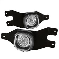 Spyder Auto LED Fog Lights with Switch - Clear for 2000-2005 Ford Excursion - 5015648 - (2005 2004 2003 2002 2001 2000)