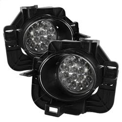 Spyder Auto LED Fog Lights with Switch - Clear for 2008-2009 Nissan Altima Hybrid Sedan - 5015723 - (2009 2008)