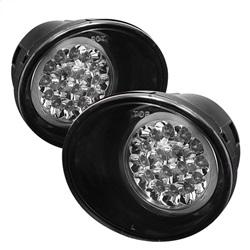 Spyder Auto LED Fog Lights with Switch - Clear for 2004-2012 Nissan Titan - 5015747 - (2012 2011 2010 2009 2008 2007 2006 2005 2004)