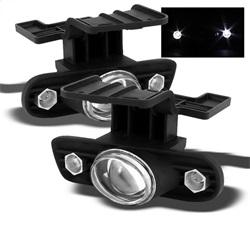 Spyder Auto Projector Fog Lights with Switch - Clear for 2000-2006 Chevrolet Suburban 2500 - 5015822 - (2006 2005 2004 2003 2002 2001 2000)