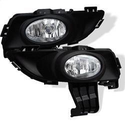 Spyder Auto OEM Fog Lights with Switch - Clear for 2004-2006 Mazda 3 S Sedan - 5021113 - (2006 2005 2004)