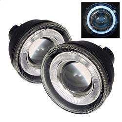 Spyder Auto Halo Projector Fog Lights with Switch - Clear for 2001-2002 Dodge Dakota - 5021212 - (2002 2001)