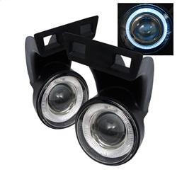 Spyder Auto Halo Projector Fog Lights with Switch - Clear for 1997-1998 Dodge Ram 1500 ST - 5021274 - (1998 1997)