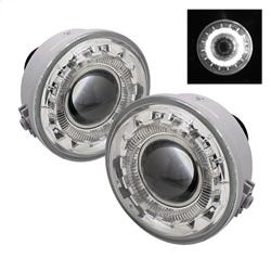 Spyder Auto Halo Projector Fog Lights with Switch - Clear for 2006-2008 Lincoln Mark LT - 5021304 - (2008 2007 2006)