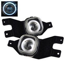 Spyder Auto Halo Projector Fog Lights with Switch - Clear for 2000-2005 Ford Excursion - 5021359 - (2005 2004 2003 2002 2001 2000)