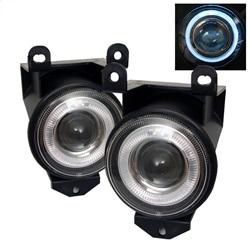 Spyder Auto Halo Projector Fog Lights with Switch - Clear for 1998-1998 Pontiac Bonneville SSE - 5021410 - (1998)