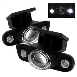 Spyder Auto LED Projector Fog Lights with Switch - Clear for 2002-2002 GMC Sierra 1500 WT - 5021458 - (2002)