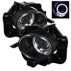 Spyder Auto Halo Projector Fog Lights with Switch - Clear for 2008-2009 Nissan Altima Hybrid Sedan - 5021571 - (2009 2008)