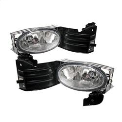 Spyder Auto OEM Fog Lights with Switch - Clear for 2008-2009 Honda Accord EX Coupe - 5022035 - (2009 2008)