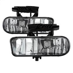 Spyder Auto OEM Fog Lights wo/switch - Clear for 2000-2006 GMC Yukon SLE - 5025487 - (2006 2005 2004 2003 2002 2001 2000)