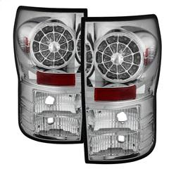 Spyder Auto LED Tail lights - Chrome for 2009-2010 Toyota Tundra Limited - 5029591 - (2010 2009)