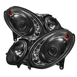 Spyder Auto Projector Headlights - Xenon/HID - DRL- Black - High H7 for 2006-2006 Mercedes-Benz E350 - 5029928 - (2006)