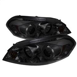 Spyder Auto Projector Headlights - LED Halo - LED - Smoke - High H1 - Low H1 for 2006-2007 Chevrolet Monte Carlo - 5031723 - (2007 2006)