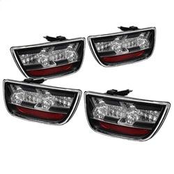 Spyder Auto LED Tail Lights - Black for 2010-2013 Chevrolet Camaro - 5032188 - (2013 2012 2011 2010)