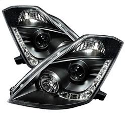 Spyder Auto Projector Headlights - Xenon/HID - DRL - Black - High H7 for 2003-2005 Nissan 350Z - 5032225 - (2005 2004 2003)