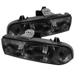 Spyder Auto Crystal Headlights - Smoke for 2005-2005 Chevrolet Blazer Xtreme - 5033789 - (2005)