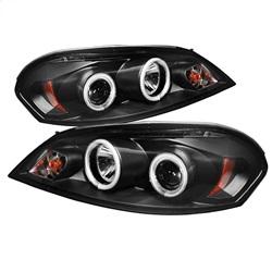 Spyder Auto Projector Headlights - CCFL Halo - LED - Black - High H1 - Low H1 for 2006-2007 Chevrolet Monte Carlo - 5033840 - (2007 2006)