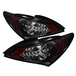 Spyder Auto LED Tail Lights - Black for 2010-2012 Hyundai Genesis Coupe - 5034304 - (2012 2011 2010)