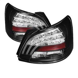 Spyder Auto LED Tail Lights - Black for 2007-2009 Toyota Yaris Base Sedan - 5037640 - (2009 2008 2007)