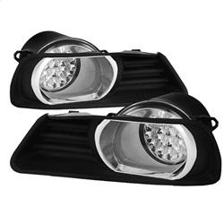 Spyder Auto LED Fog Lights with Switch - Clear for 2007-2009 Toyota Camry - 5038449 - (2009 2008 2007)